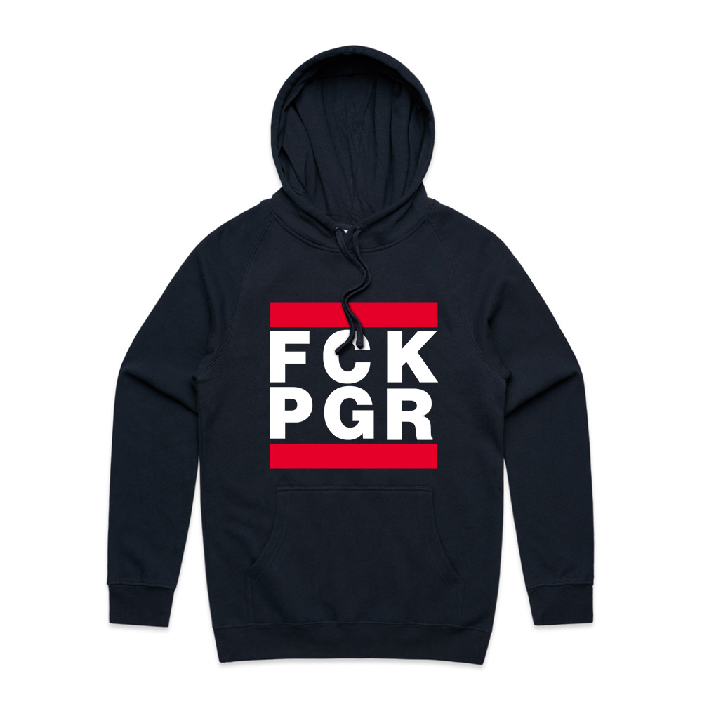 FCK PGR Black Hoodie – Friendly Aussie Buds Store